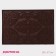 Rug Sunbathing Flood Dailers "Eastern Fairy Tale", without edging, 40 × 60 cm, brown color
