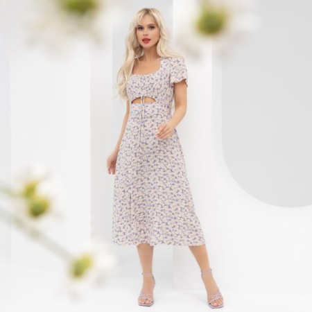Women's dress Charutti "Legendary model. NUTURAL ", size 48-4