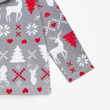 New Year. PAZHAMA Children's KAFTAN "Scandinavia" Size 32 (110-116 cm)-9