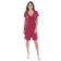 Dress with the smell "Crown", size 46, burgundy color