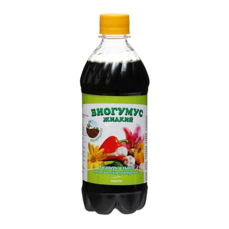 Fertilizer biohumus liquid concentrate, 0.5 l