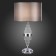 ST LUCE bedside lamp. SL1002.104.01. Onzo. 1x40 watts, E27, 36x36x65 cm, chromium color