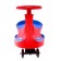 Bibikar-Tolocar "Plammar", with polyurethane wheels, the color of red