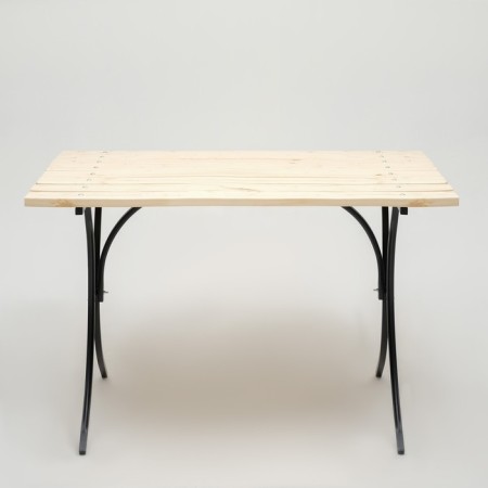 Garden table "Garden" 76 x 120 x 78 cm, base pipe 20 x 20 x 0.7 mm-1
