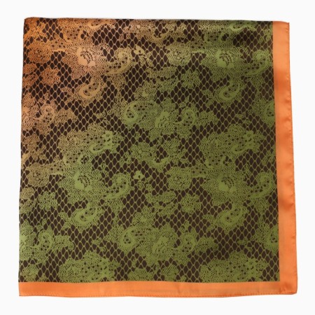 Women's scarf minku rr 70*70 cm, col. orange-2