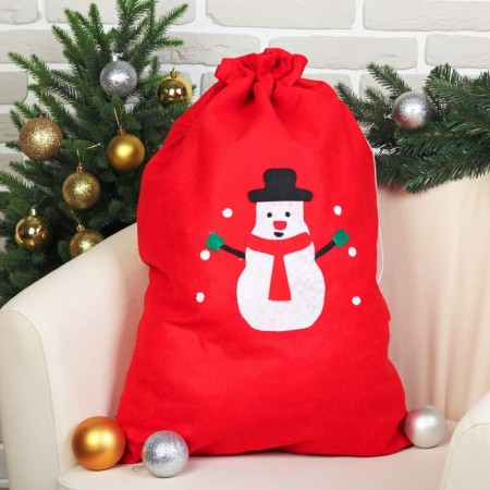 Santa Claus bag "Snowman"