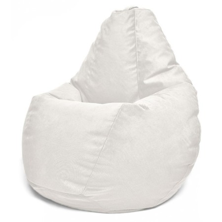 The hand-bag “pear” is positive Luma, size l, diameter 80 cm, height 100 cm, velor, color gray color