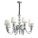 Inessa chandelier, size 86x165x86 cm, 320W 8xe14