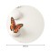 The tablecloth “Jumping butterfly”, round, Saten, D = 150 cm