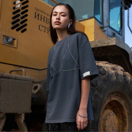 Women's T -shirt MIST BASE, graphite, p. 50-7