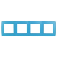 The frame for the circuit breaker for 4 posts, era12, blue