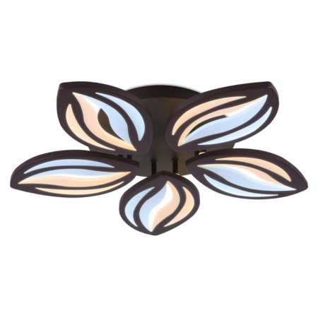 LED ceiling LED with Ambrella Light, Original, Fa464, 5XLED, 90 W, 6750LUM, 3000-6400K, Coffee color.