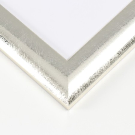 Photo frame Plastic "Mira" 20x30 cm 221 silver (plastic screen)-1
