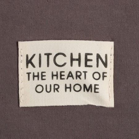 Apron Ethel Kitchen 60x70 cm, col. Gray, 100% HL, sarzha 220 g/m2-5