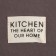 Apron Ethel Kitchen 60x70 cm, col. Gray, 100% HL, sarzha 220 g/m2