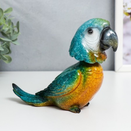 Souvenir Polystone Lak Spring "Parrot Ara" MIX 12x6.3x14.5 cm-1