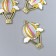 Decor for creativity Metal, enamel "Ball in the clouds" 3x2.3 cm