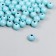 Beads for creativity plastic "imitation of turquoise" d = 0.6 cm set 20 g