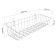 Korsin regiment for economy panels, 596 × 202 × 130 mm, white color