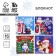 Notepad 10x10, 16 sheets of mix "Magic winter. With Santa Claus!"