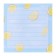 Block with a sticky edge 74*74mm 80l with a pattern fruit mix