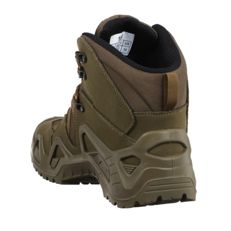 Trekking boots Elkland 169, demi -season, olive color, size 41-3