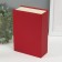 Casket to the leatherette for jewelry "Magic Book" Red 15.5x21.5x7 cm