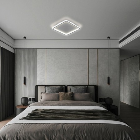 Ceiling light Feron ML1828, IP20, GU10, 35 W, 55x55x200 mm, black color black-4