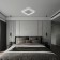 Ceiling light Feron ML1828, IP20, GU10, 35 W, 55x55x200 mm, black color black