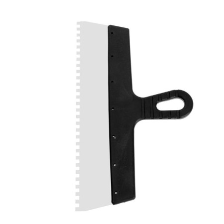 Rolling spatula, 350 mm, tooth 6 mm, stainless steel-1
