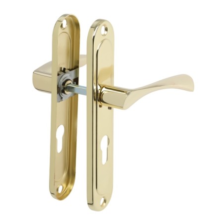Lockland 001 handles on the bar, m/o 55 mm, color gold