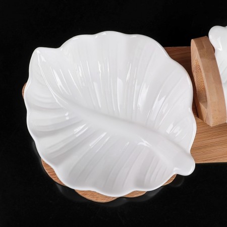 Set of salad bowls ceramic "esthete", 33 × 14 × 11 cm, 2 items-1