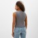 Women's vest MIST: Classic Collection p. 44, gray color