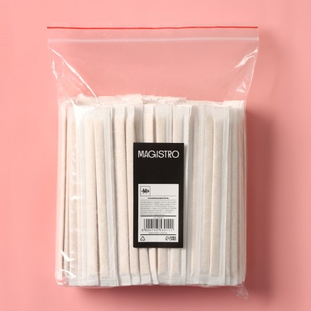 Magistro stirrer, 14 cm, in individual packaging, birch, 250 pcs/un-5