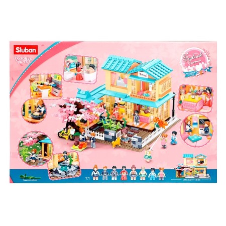 Designer Pink Dream "Country Cottage", 1029 parts-6