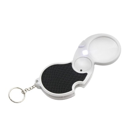 Lupa keychain Veber 6901, 4x, diameter 45 mm, led backlight-2