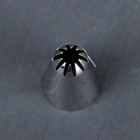 Konfinett Konfinett Nazadka “Closed Star”, D = 2.8 cm, Exit 0.6 cm, stainless steel-6