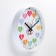 Children's wall clock "Bunny", smooth move, D-30 cm