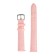 Solomon watch strap, 16 mm, genuine leather, L-20 cm, light pink