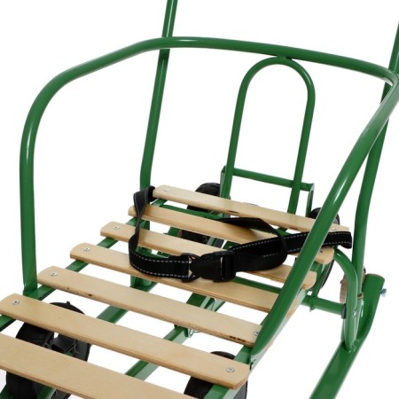 Sled "Timka 5 station wagon", olive color-5