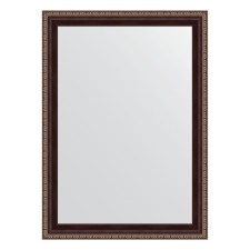 Mirror in the baguette frame, a mahon with an ornament of 50 mm, 53 x 73 cm