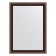 Mirror in the baguette frame, a mahon with an ornament of 50 mm, 53 x 73 cm