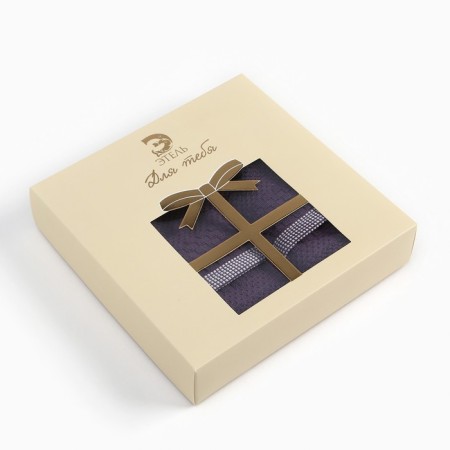Set of towels Ethel "Royal" (2pc x 30x50 cm) 100% cotton, 450 g/m2-5
