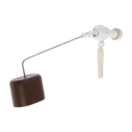 Bulk valve for the flush tank "RBM", lateral, float