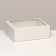 Box with a window, white, 27 x 21 x 9 cm set 5 pcs