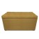 Puff with a lid and weighting, 800 × 400 × 420 mm, Velur Dream, Yellow color