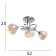 Causte "Detta" 3x40W E27 Chrome Model: 2595290