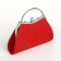 Female bag on the farmar, red color
