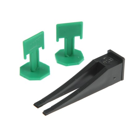 LOM tile leveling system, 3 mm clip + wedge (250/250 pcs.), Box