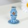 Candlestick, gzhel, color, 5x4 cm, mix
